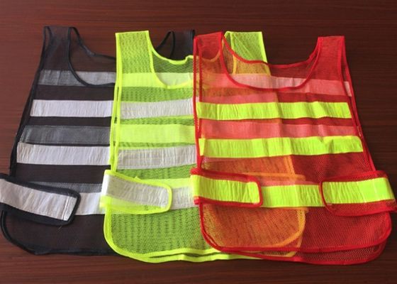 Reflective Three Lines High Visibility Traffic Road Safety Vests