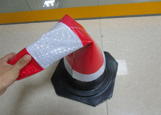 Flexible 700mm Height 24inch Rubber Traffic Cone