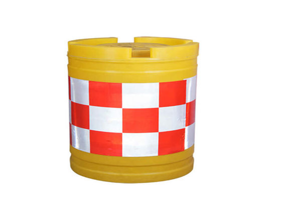 Rotational Molding PE Warning Drum Water Filled Traffic Barriers