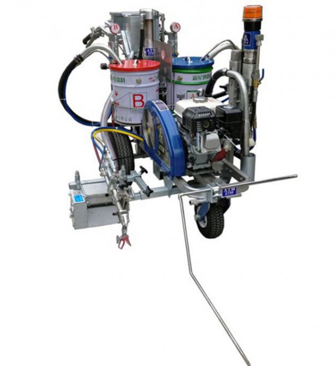 Traffic Acrylic Pneumatic Road Marking Spray Paint Machine