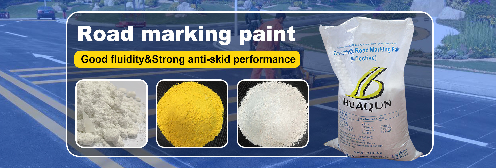 quality Thermoplastic Road Marking Paint factory