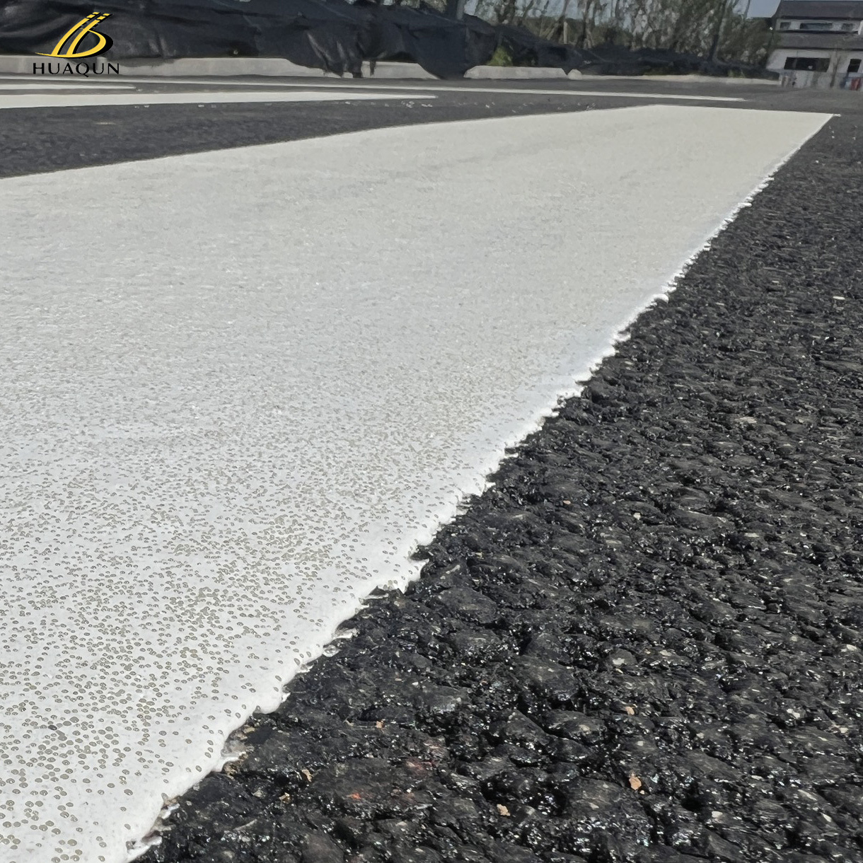 Latest company blogs about The marking line deformation and tooth edge of thermoplastic road marking paint