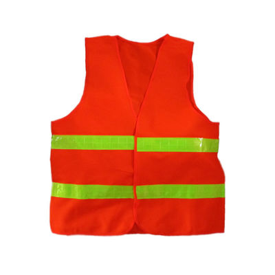 Reflective Vest 3 Stripes Yellow Tape Traffic Safety Equipment