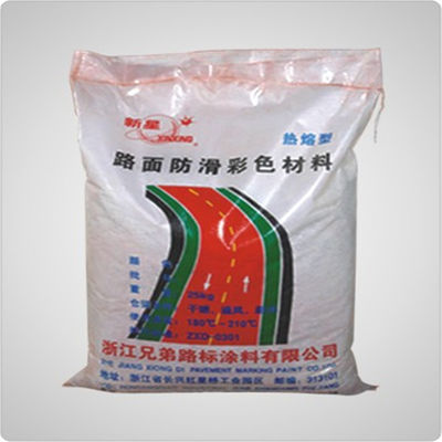 Red 25kg/bag Anti Slip Thermoplastic Road Marking Paint