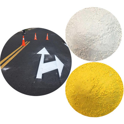 Buy Strong Wear Resistance Strong Adhesion White Yellow Thermoplastic Road Marking Paint online manufacture