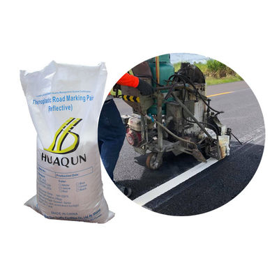 Buy Anti-Slip Self-Drying White And Yellow Thermoplastic Traffic Road Marking Powder Paint online manufacture