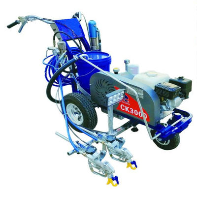 Buy CKQ3000 High Pressure Airless Cold Paint Road Marking Machine / Road Cold Spray Marking Machine online manufacture