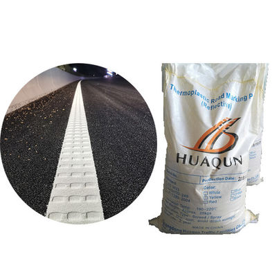 Buy White Reflective Thermoplastic Road Marking Paint with Petroleum Resin Base and Fast Drying for Highways online manufacture