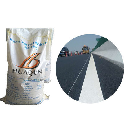 Buy Thermoplastic Road Marking Paint Powder Coating with 180~220℃ Application Temperature 0-15% Intermix Glass Bead and 3 Minutes Drying Time online manufacture