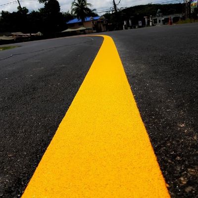 Buy C5 Resin Yellow Road Paint , Thermoplastic Pavement Marking Paint With Superior Adhesion online manufacture