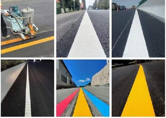 Buy Eco Friendly Thermoplastic Reflective Paint Hot Melt White Road Marking Paint online manufacture