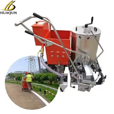 Buy Factory Hand Push Road Marking Machine Good Price Light Weight Thermoplastic Road Machine online manufacture