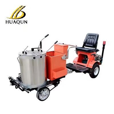 Buy Hand Push Thermoplastic Road Marking Machine With High Capacity 100kg Tanks And Plug-in Manually Mixer Devices online manufacture