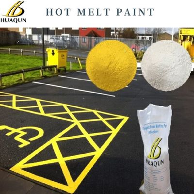Buy High Reflective Performance Thermoplastic Road Marking Paint Yellow and White or Customized online manufacture