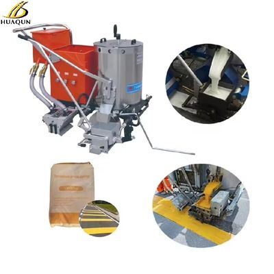 Buy Power Driven Thermoplastic Road Marking Machine , Hand Push Road Line Marking Equipment online manufacture