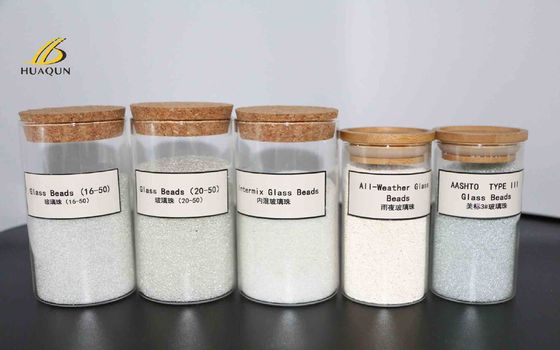 Buy Reflective Glass Beads For Traffic Paint Standard Glass Beads Road Paint Thermoplastic Paint online manufacture