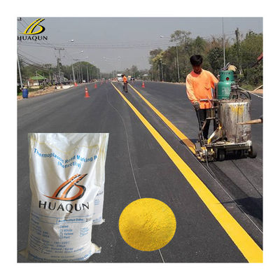 Buy Durable Long Lifespan Reflective Marking Line Paint Traffic Pavement Thermoplastic Paint For Rural Road online manufacture