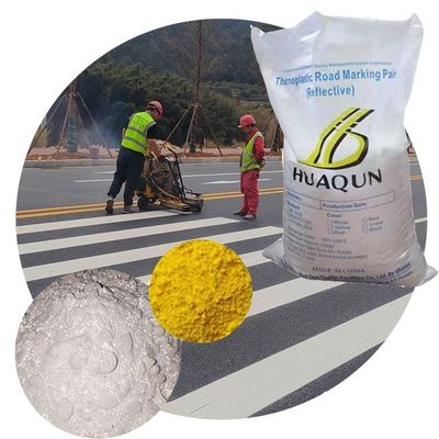 Buy Durable AASHTO M249 Reflective Thermoplastic Paint For Adhesion And Skid Resistance On Road Surfaces online manufacture