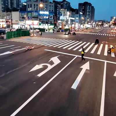 Buy Durable Quick Setting Thermoplastic Paint For High-Traffic Roads High Visibility online manufacture