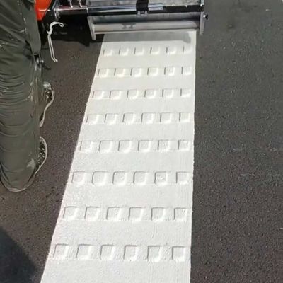 Buy Convex Thermoplastic Road Marking Paint Raised Profile Tactile Feedback High Visiblity online manufacture