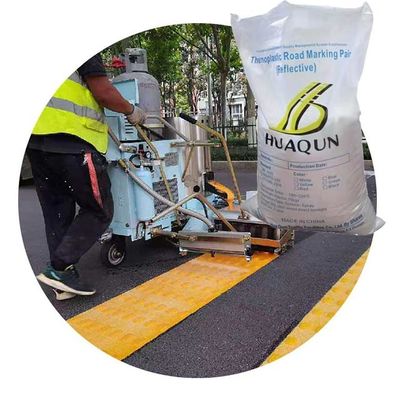 Buy Convex Thermoplastic Paint For Pavement Markings High-Visibility Customizable Shapes online manufacture