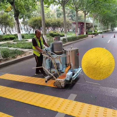 Buy Waterproof UV Resistant Thermoplastic Road Marking Paint High Retroreflective With Glass Beads online manufacture