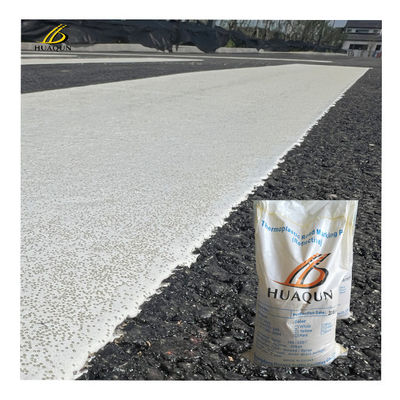 Buy Fast Dry High Reflective White Thermoplastic Road Marking Paint With 15% Premixed Glass Beads For Road Line Marking online manufacture