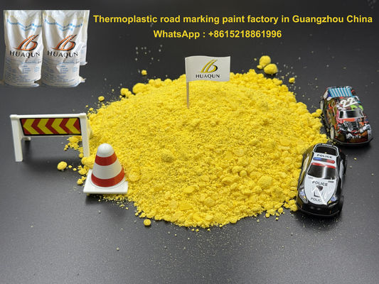 Buy Abrasion Resistant Thermoplastic Road Marking Paint With Reflective Glass Beads online manufacture