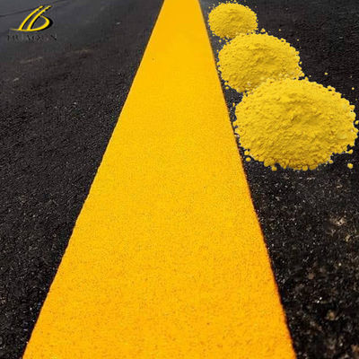 Buy Yellow Thermoplastic Road Marking Paint Powder with Application Temperature of 180–220°C for Durable and High-Visibility Road Surface Markings online manufacture