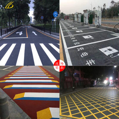 Buy Road Reflective Road Paint Hot Melt Coating Traffic Thermoplastic Color Road Marking Paint for Construction online manufacture