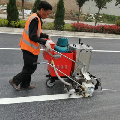 Buy Guangzhou Factory Reflective Road Line Marking Paint Powder With Premixed Glass Beads online manufacture
