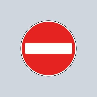 Buy Reflective Road Safety Thermoplastic Markings No Entry Symbol Pavement Graphics for Parking Areas online manufacture