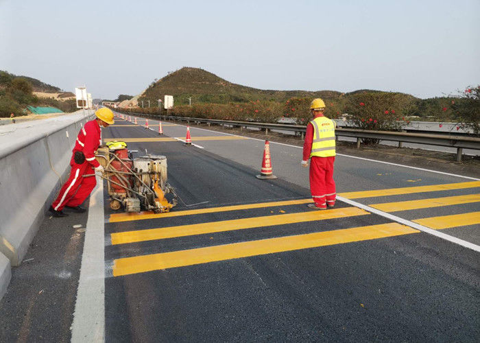 Reflective Thermoplastic Yellow Road Marking Paint