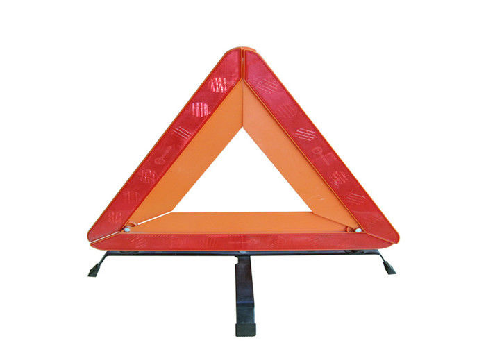 Reflective PE Plastic Warning Triangle Sign Traffic Safety Equipment