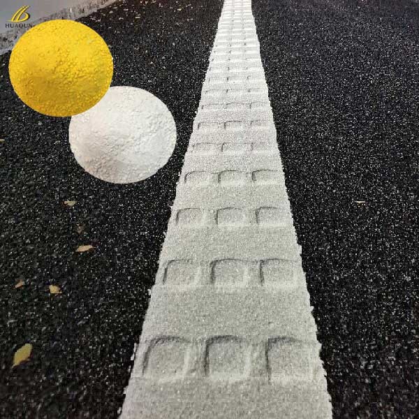 Image showcasing Eco-Friendly Thermoplastic Paint For Durable Road Markings High ...