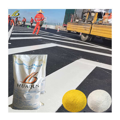 Road Line Paint Yellow White Color Traffic Coating Powder Thermoplastic Hot Melt Road Marking Paint