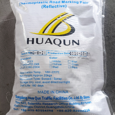 Guangzhou Factory White and Yellow Thermoplastic Road Marking Materials for Road Marking