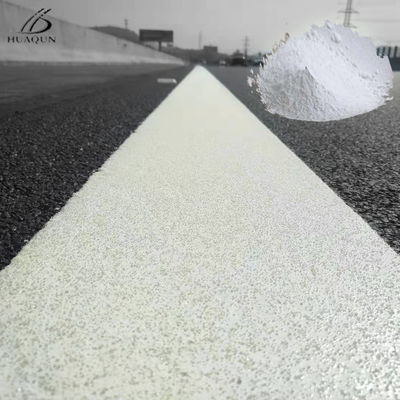 Thermoplastic Paint for Road Marking with Bright and Reflective Coating