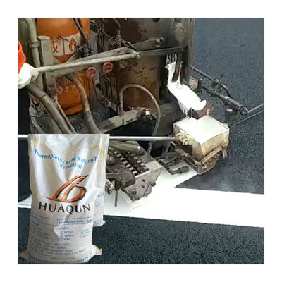 High reflectivity and Long-lasting Thermoplastic Road Marking Paint for road marking with glass beads