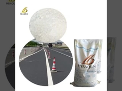 Hot Melt Thermoplastic Road Marking Paint  White Color Smooth And Flow