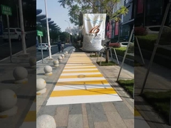 Road line paint Yellow white color traffic coating powder Thermoplastic Hot Melt road marking paint 