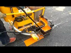 Dark yellow thermoplastic paint 