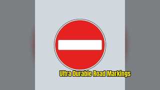 Durable Preformed Thermoplastic Road Markings for Safety